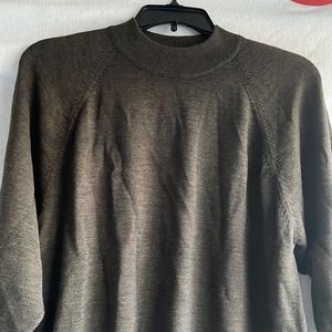 Tagio men brown long sleeve sweater.